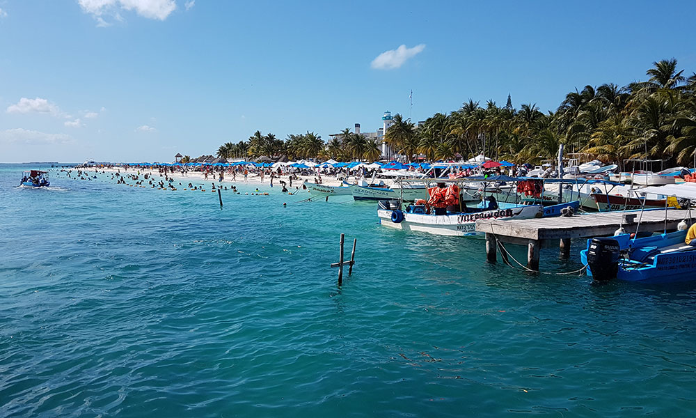 Contoy sziget után Isla Mujeres